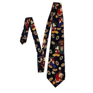 ‎Mickey Unlimited Vintage 1990’s Mickey Jutebox and Records Tie